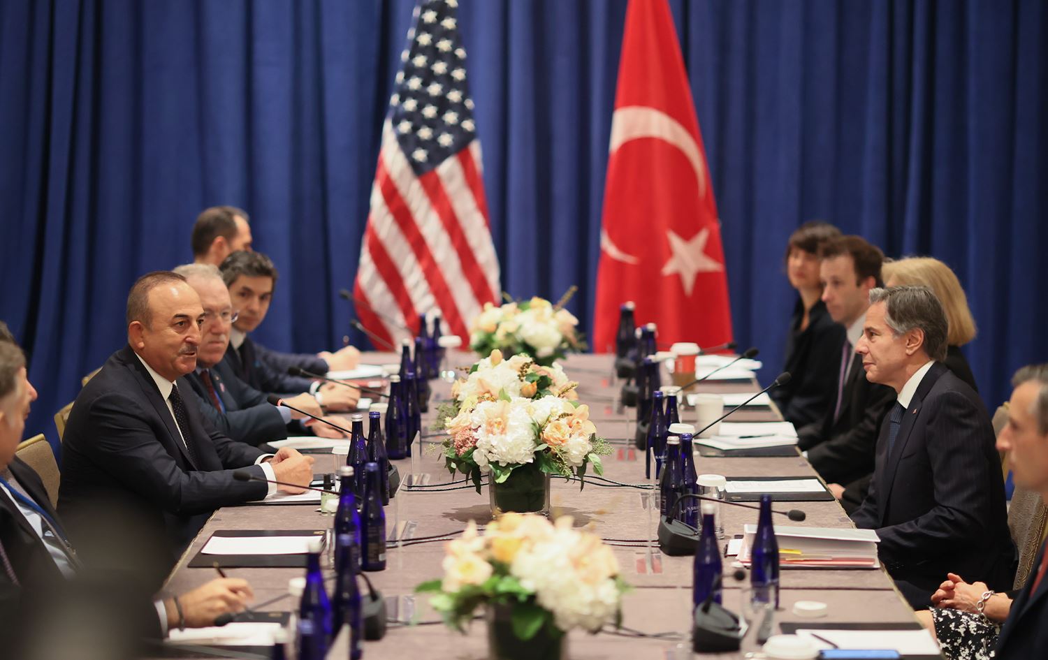 Blinken û Çavuşoglu civînek pêkanîn