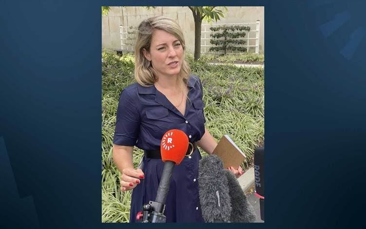 Kanada Dışişleri Bakanı Joly: İran'daki gösterileri yakından takip ediyoruz