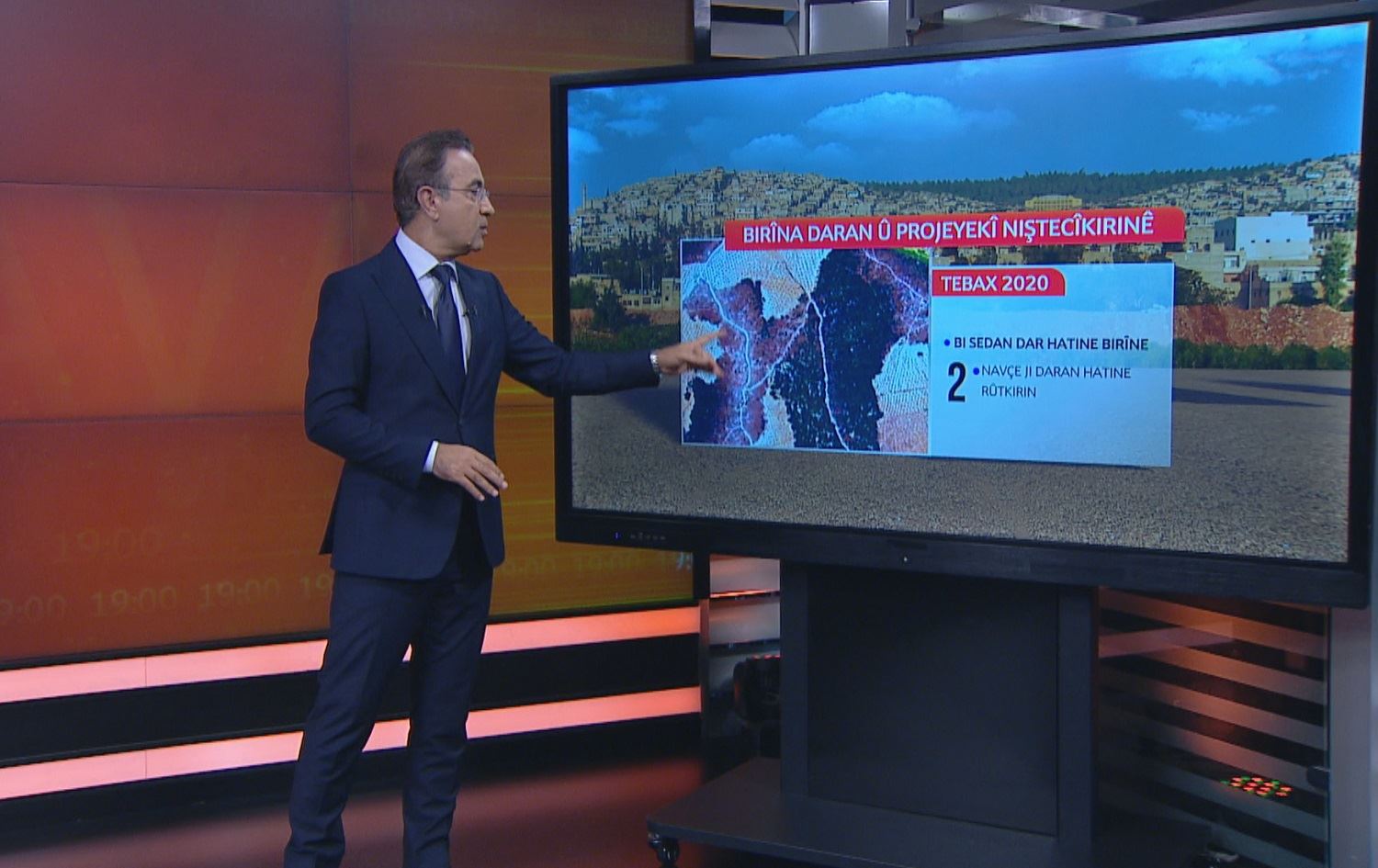 Li Cindirêsê ji bo avakirina komelgehekê daristan hat birîn