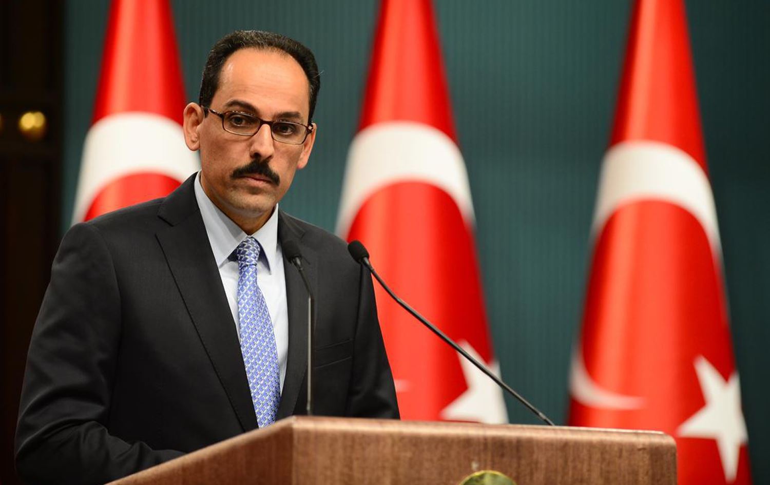 ئیبراهیم کاڵن: لەگەڵ سووریا تەنیا لەسەر ئاستی هەواڵگری دیدار و کۆبوونەوەمان هەیە