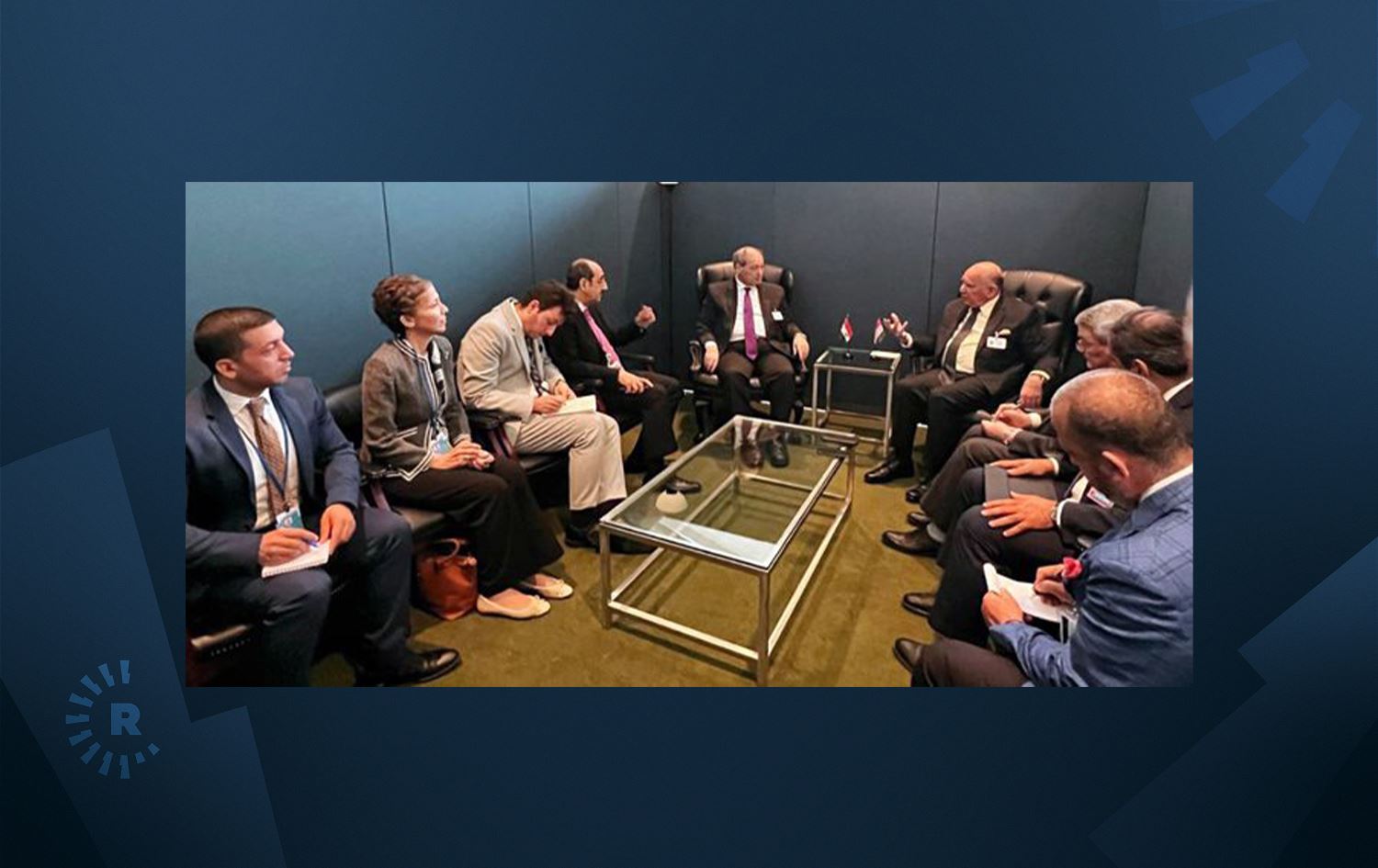 Feysel Miqdad û Fuad Hisên li New Yorkê civiyan