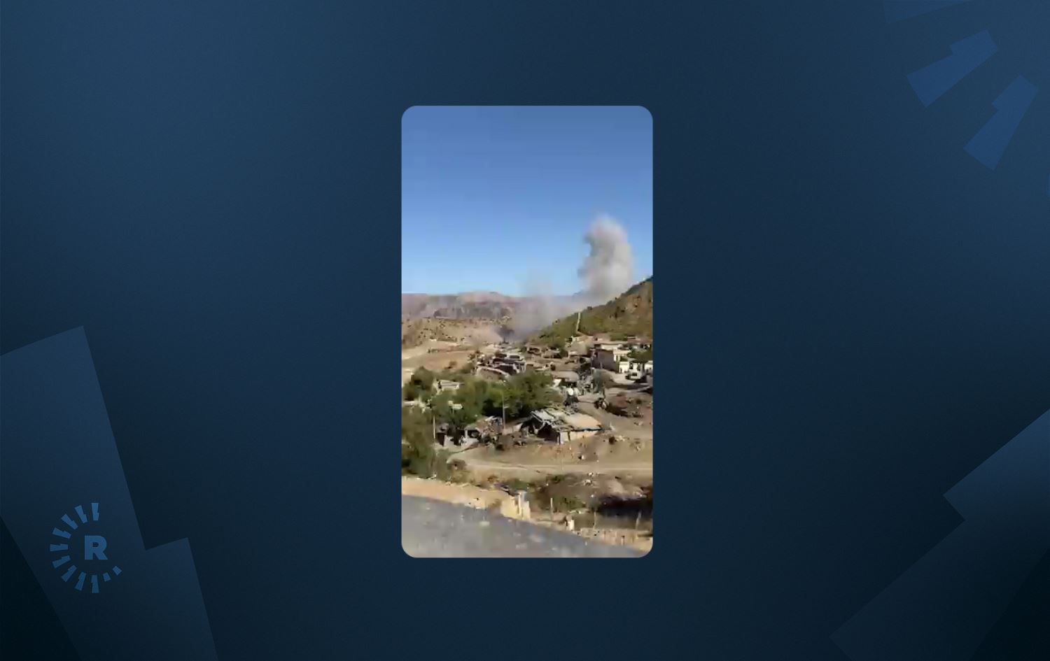 Hejmarek gundên Silêmaniyê ji aliyê balafirên şer ve tên bombebarankirin