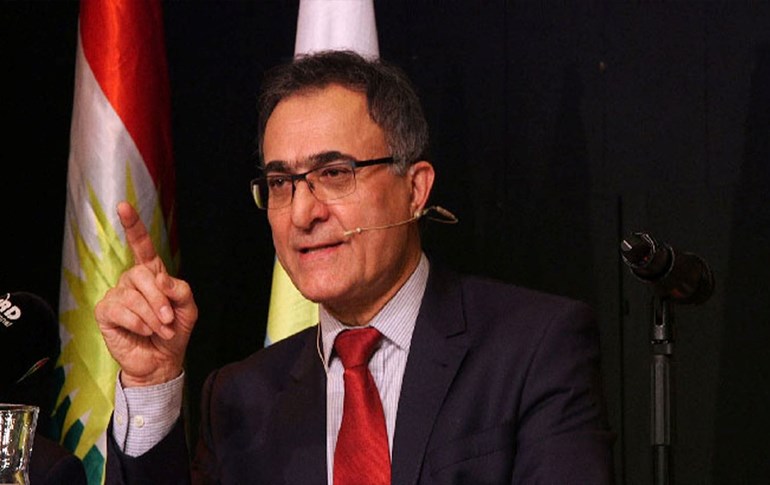 خالید عەزیزی، گوتەبێژی حیزبی دیموکراتی ئێران