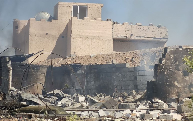 بۆردوومانی سوپای پاسدارانی ئێران بۆسەر بارەگایەکی حیزبەکانی رۆژهەڵاتی کوردستان