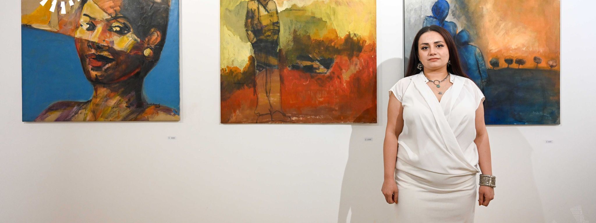 FOTO – Başkent Erbil’de ‘Efrin’in Çilesi’ resim sergisi