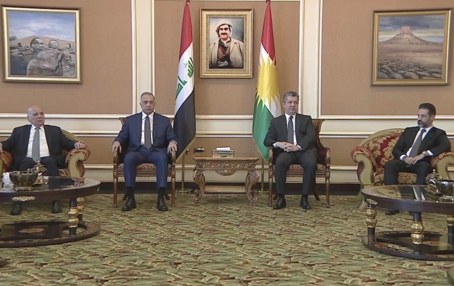 مستەفا کازمی لە هەولێر بەشداریی رێوڕەسمی یادی کۆچی دوایی مام جەلال دەکات