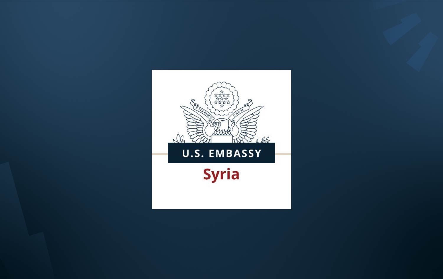 Balyozxaneya Amerîkayê ya li Sûriyê bi Kurdî daxuyanî da