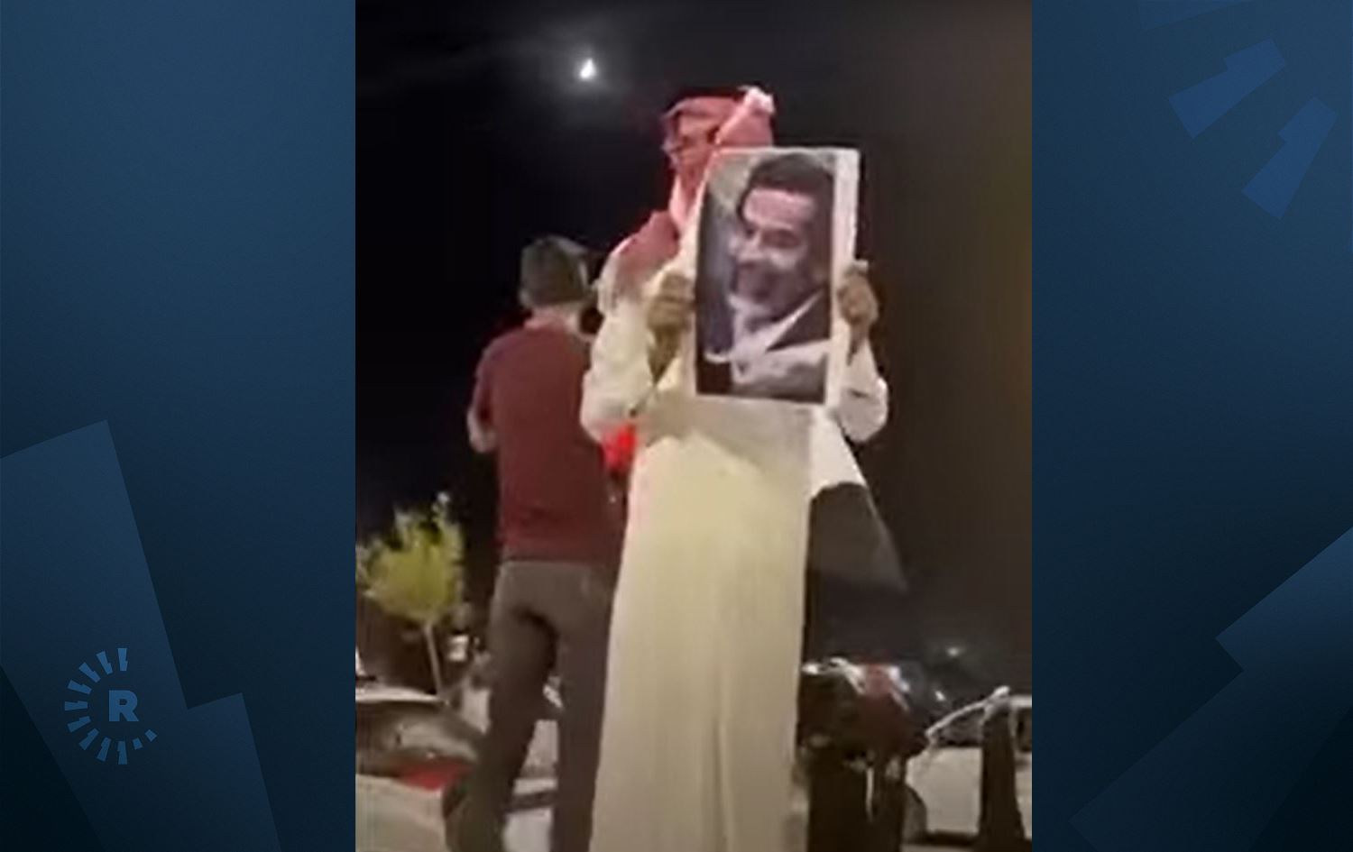 چوار کەس لەسەر بەرزکردنەوەی وێنە و ستایشکردنی سەدام حوسێن دەستگیرکران