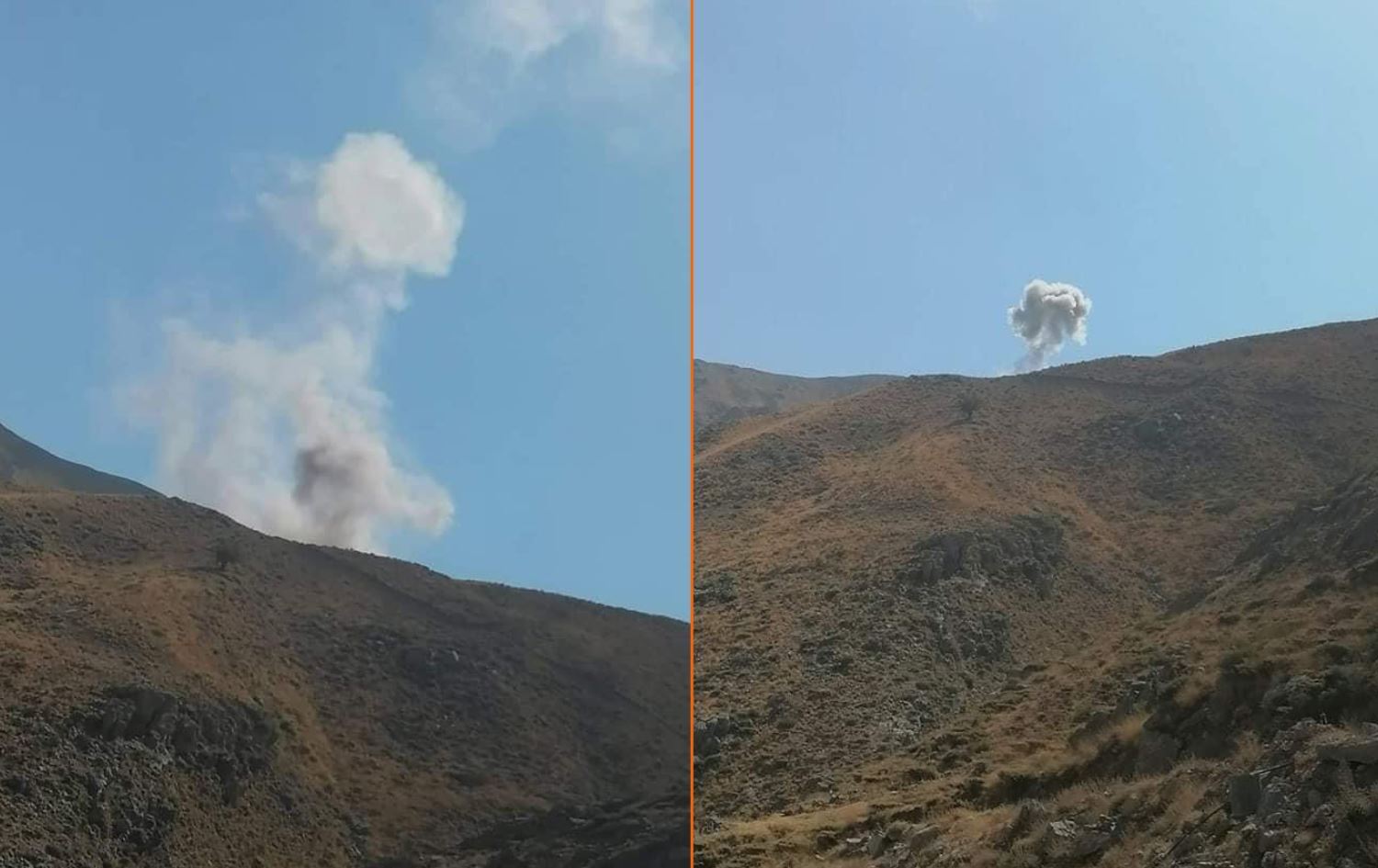 Rêvebirê nahyeya Qesrê: Droneke Tirkiyê devera Balekayetî bombebaran kir