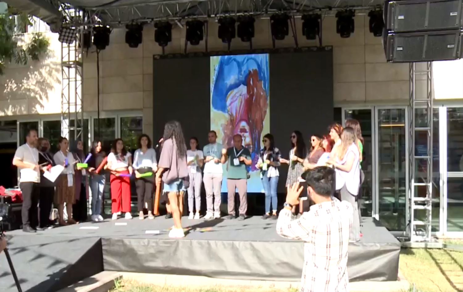 Enqere: Festîvala Dengên Sivîl bi piştgiriya Yekîtiya Ewropayê birêve çû