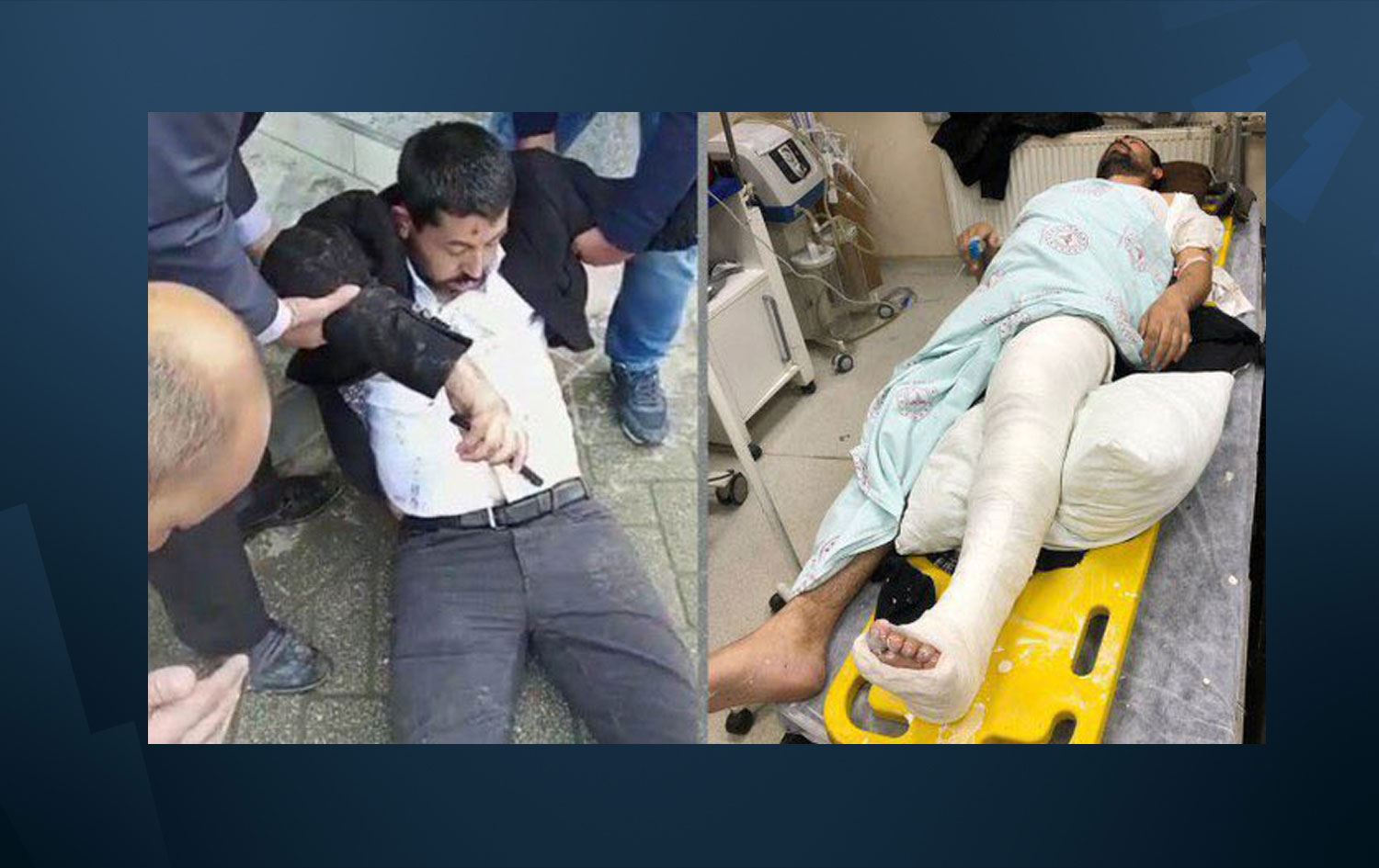 Hakkari'deki yürüyüşe müdahale: HDP’li vekil darp edildi