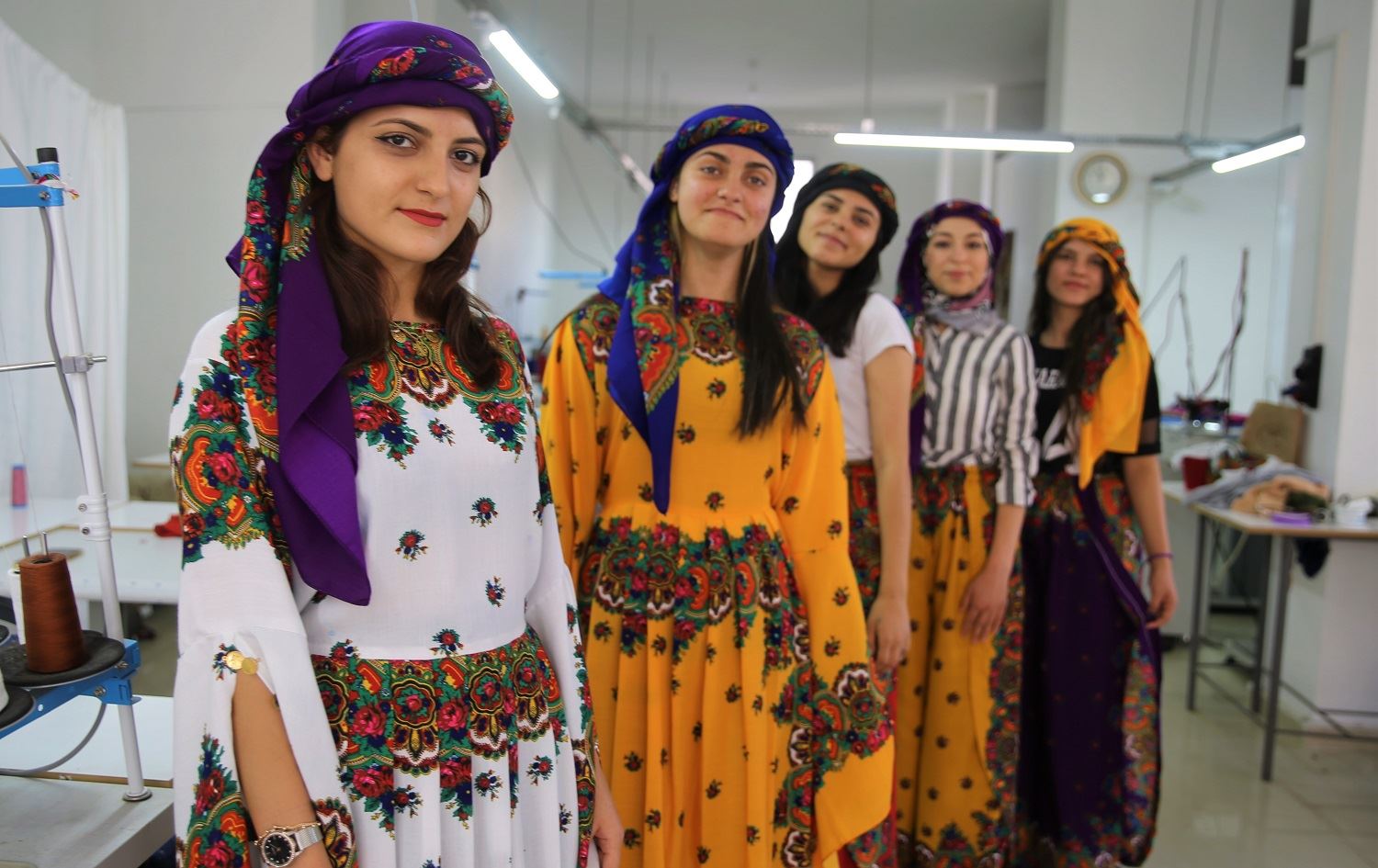 Mêrdîn; Kargehek cilûbergên Kurdî bo 5 welatan hinarde dike