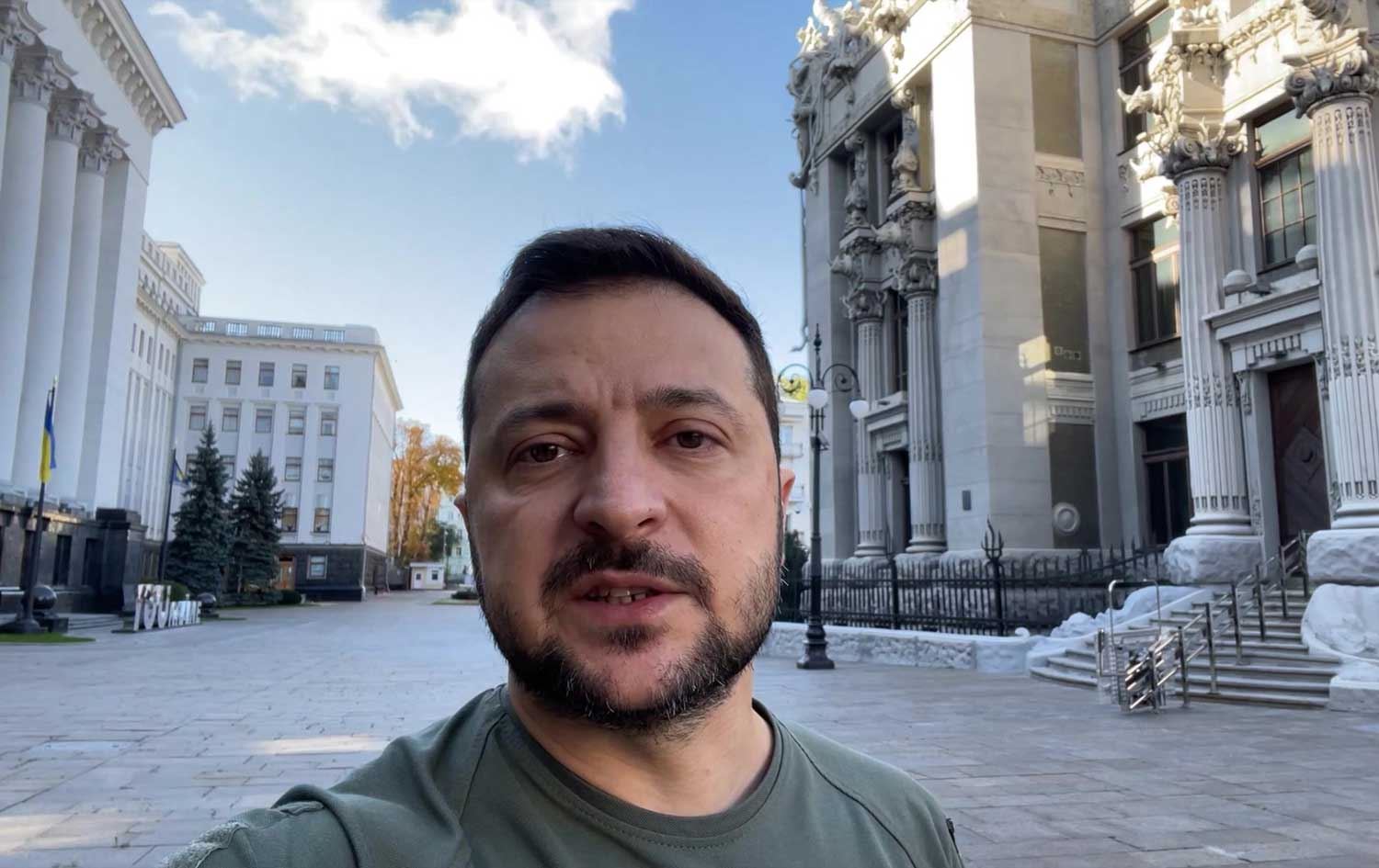 زیلینسکی: رووسیا بە درۆنی ئێرانی ئۆکراینای بۆردوومانکردووە