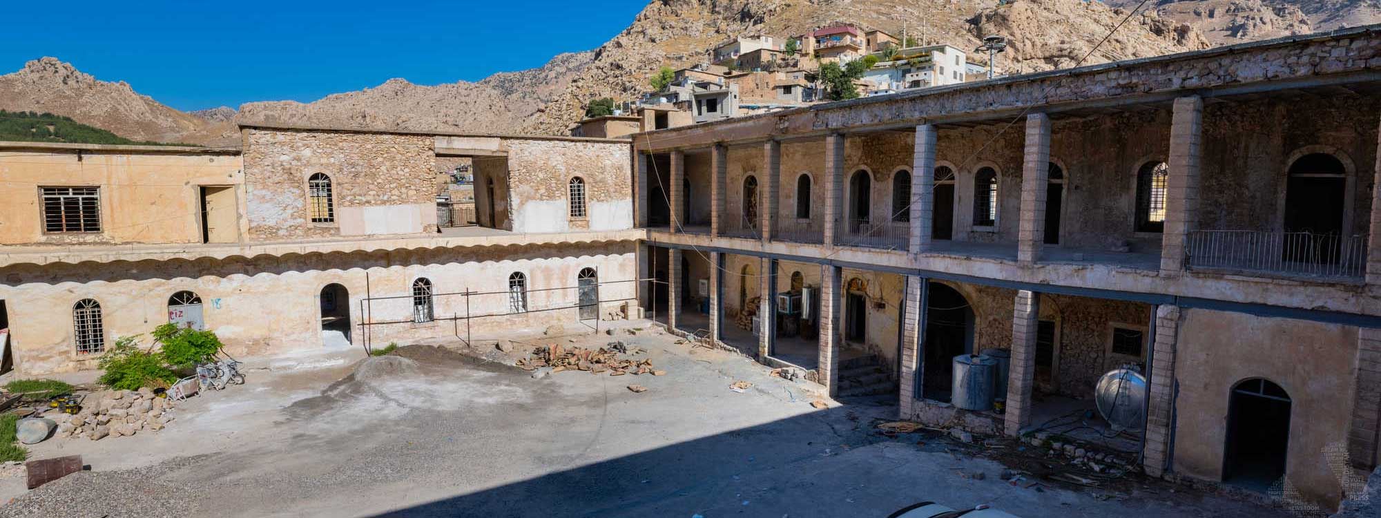 FOTO – Akre Kalesi’nde restorasyon çalışmaları