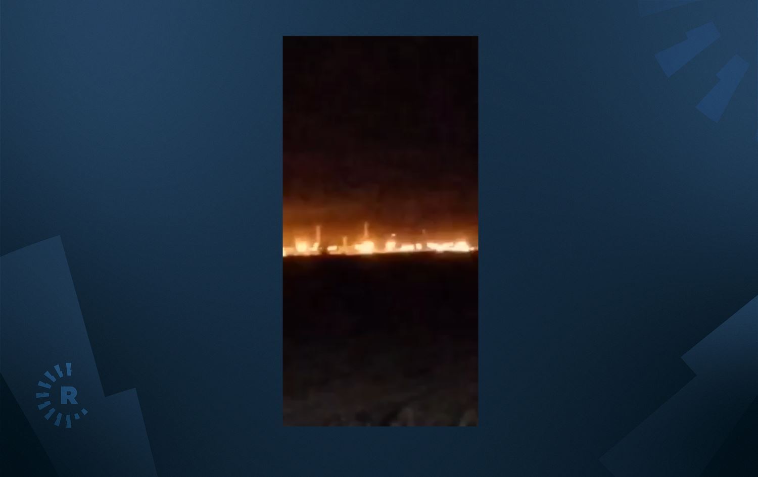 Kor Mor gaz sahasına yine roketli saldırı düzenlendi