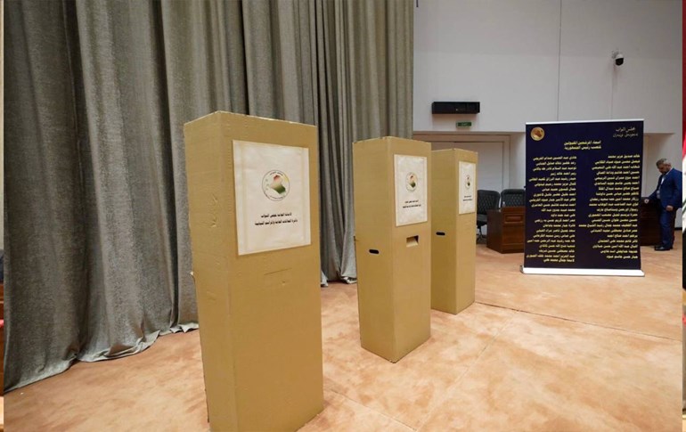 کابینەکانی دەنگدان لە پەرلەمانی عێراق