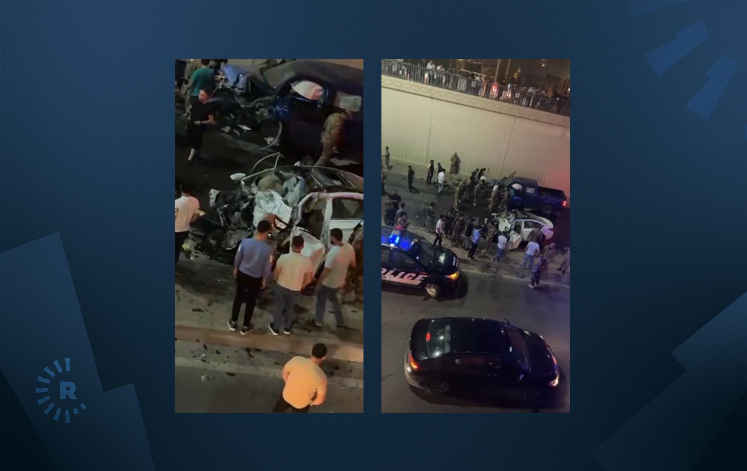 Li Hewlêrê qezaya trafîkê: 5 kesan canê xwe ji dest dan