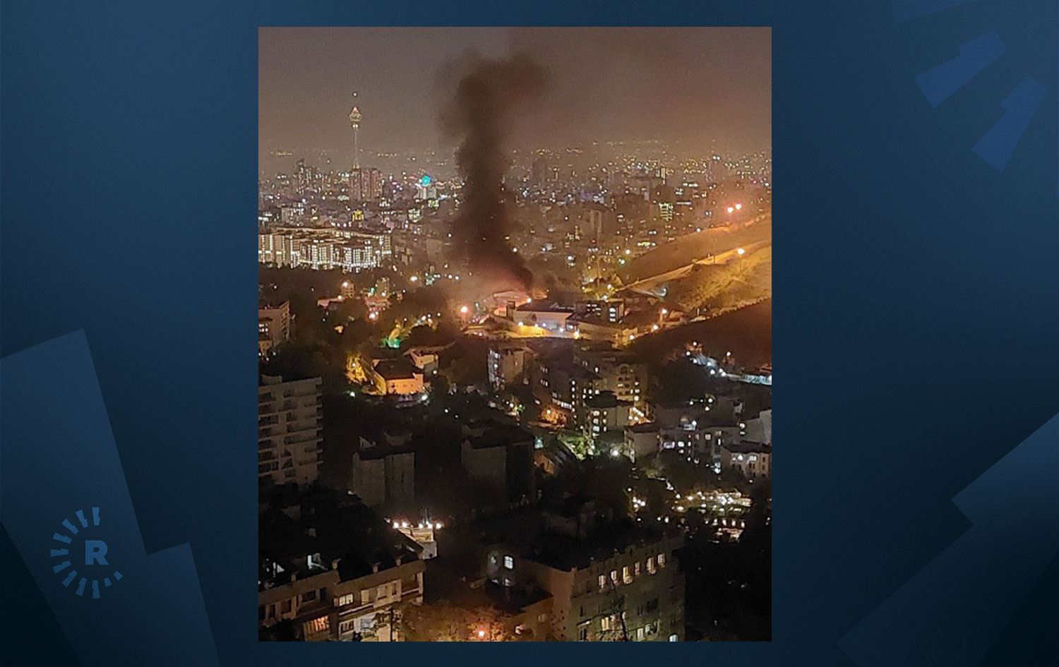 Tahran'daki Evin Cezaevinde art arda patlamalar sonrası yangın çıktı