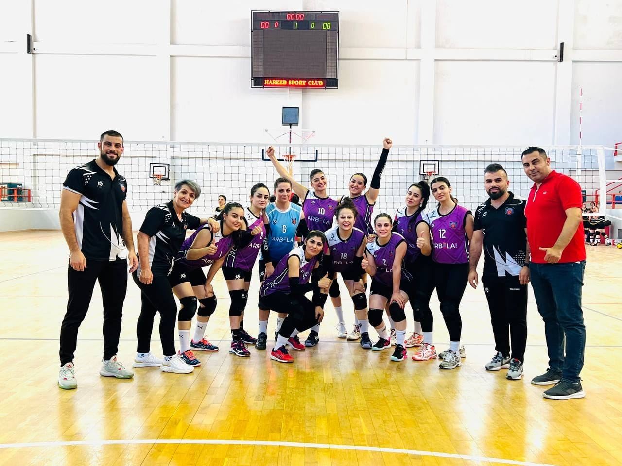 هەڵبژاردەی بالەی خانمانی عێراق بەشداری لە پاڵەوانێتی رۆژئاوای ئاسیادا دەکات