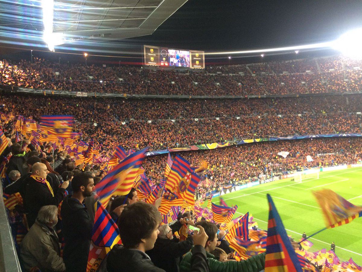 هاندەرانی بارسا چاوەڕێی شەوێکی دیکەی سیحراوی نێو کامپ نون