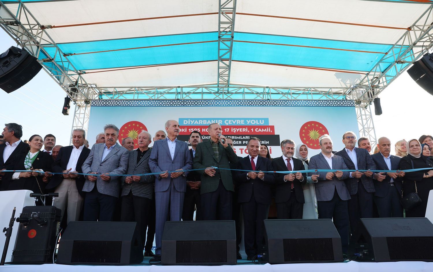 Piştî serdana Erdogan parêzgariyê peyam da: Spas Diyarbekir!