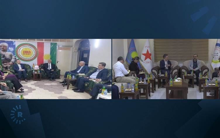 KAMIŞLO - ABD'li yetkili ENKS ve PYNK temsilcileri ile görüştü