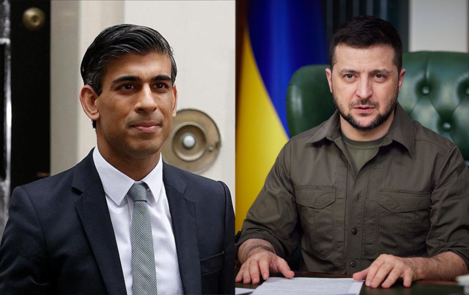 İngiltere'nin yeni başbakanı Sunak ilk görüşmesini Zelenskiy ile yaptı