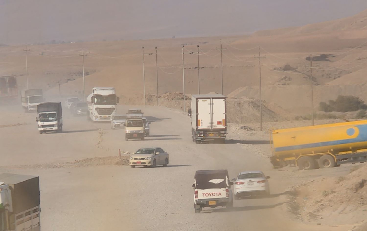 نزیکەی نۆ ساڵە حەوت پڕۆژەی رێگەوبان لە سنووری سلێمانی تەواونەکراون