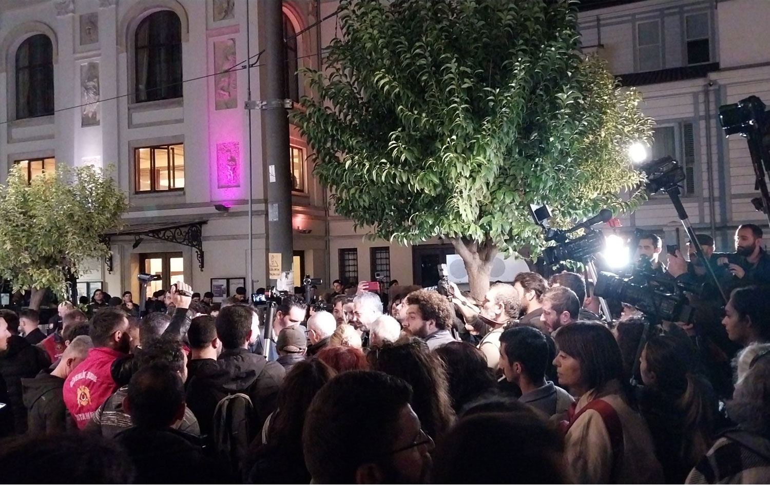 Fincancı eylemine polis müdahale etti