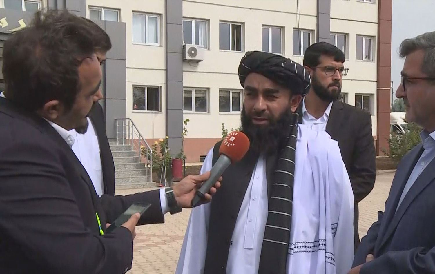 aHaber Taliban sözcüsüne ‘Kürdistan’ı inkar ettirmeye çalıştı