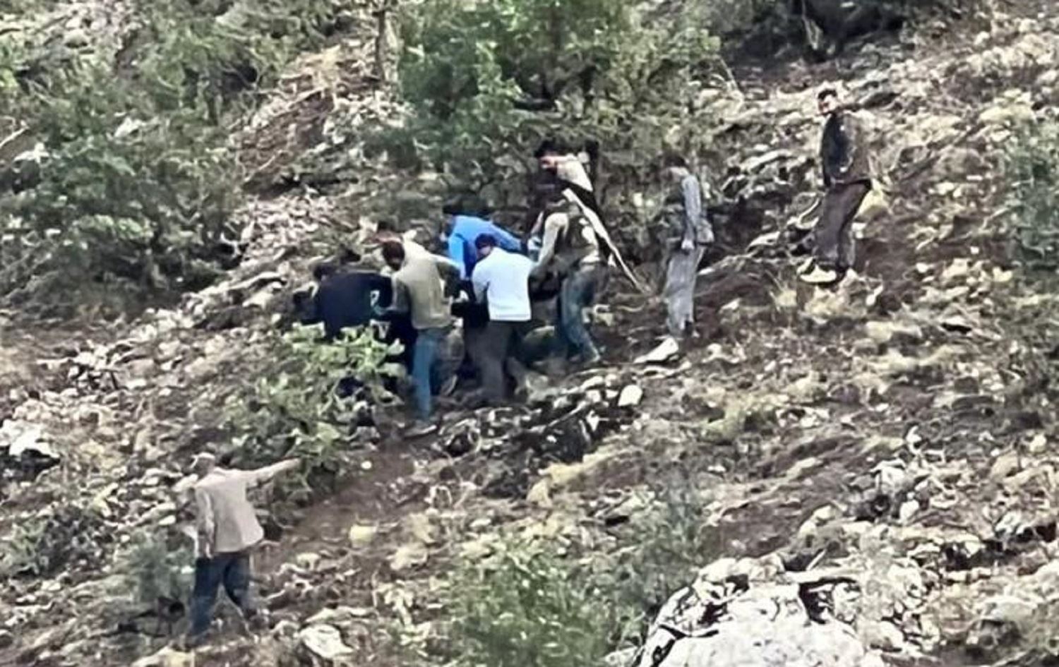 Li Sêrtê ciwanek ji çiya ket û canê xwe ji dest da