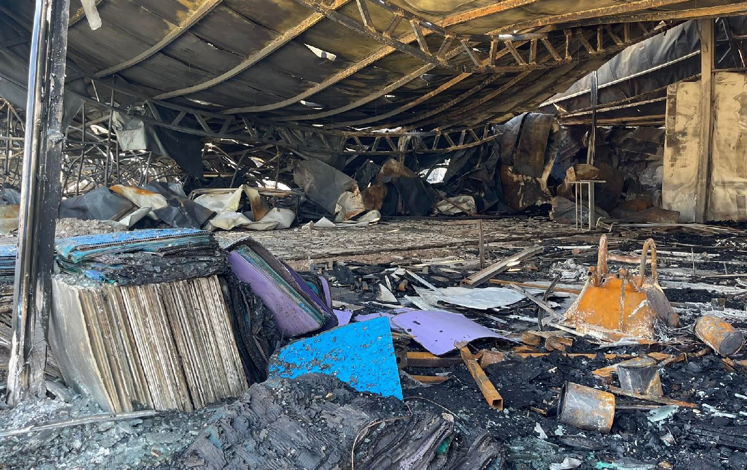 153 فرۆشگە لە نەجەف سووتان: خاوەنەکانیان باسی لەدەستدانی ملیۆنان دۆلار دەکەن