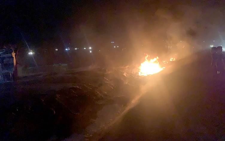 DUHOK - Akaryakıt tankeri alev aldıktan sonra patladı: Çok sayıda yaralı var