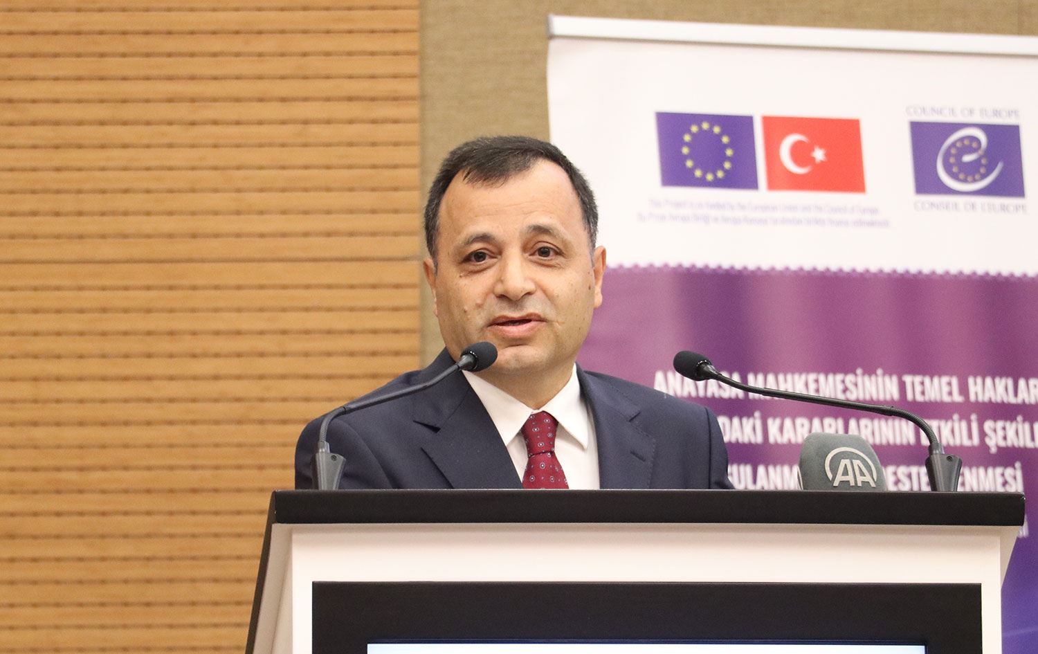 AYM Başkanı Arslan’dan ‘temel hak ve özgürlükler’ vurgusu