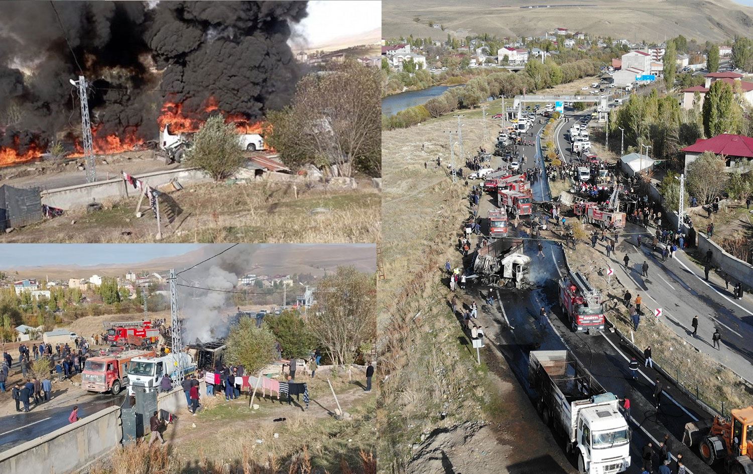 AĞRI’DA FECİ KAZA- Yaralıların ismi belli oldu, Vali ‘kazada tanker yok’ dedi