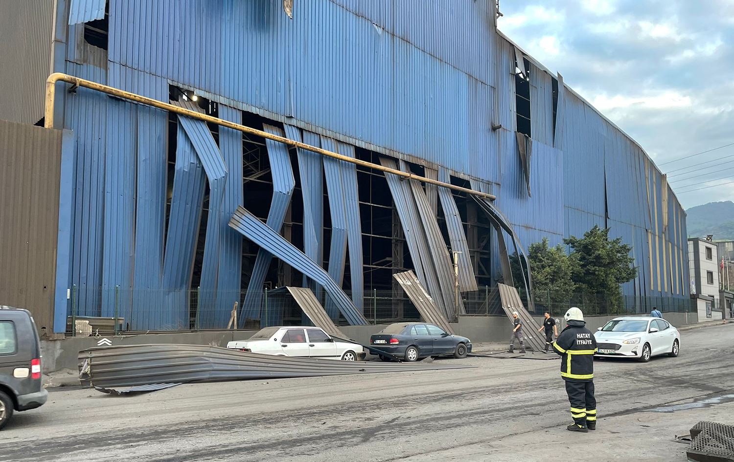 HATAY - Di kargeha hesin de teqîn: 6 birîndar