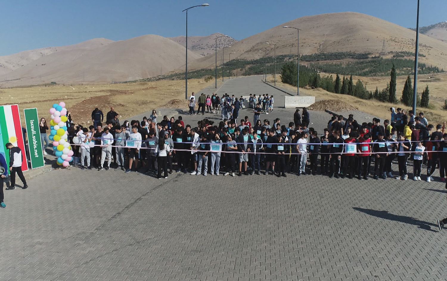 8 قوتابخانە لە سلێمانی ماراسۆنێک بۆ هاوکاریی تووشبووانی شێرپەنجە بەڕێوەدەبەن