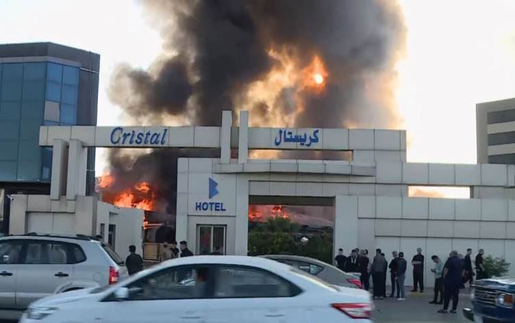 Li Hewlêrê di şaxeke xwaringeha Top Organîk de şewat derket