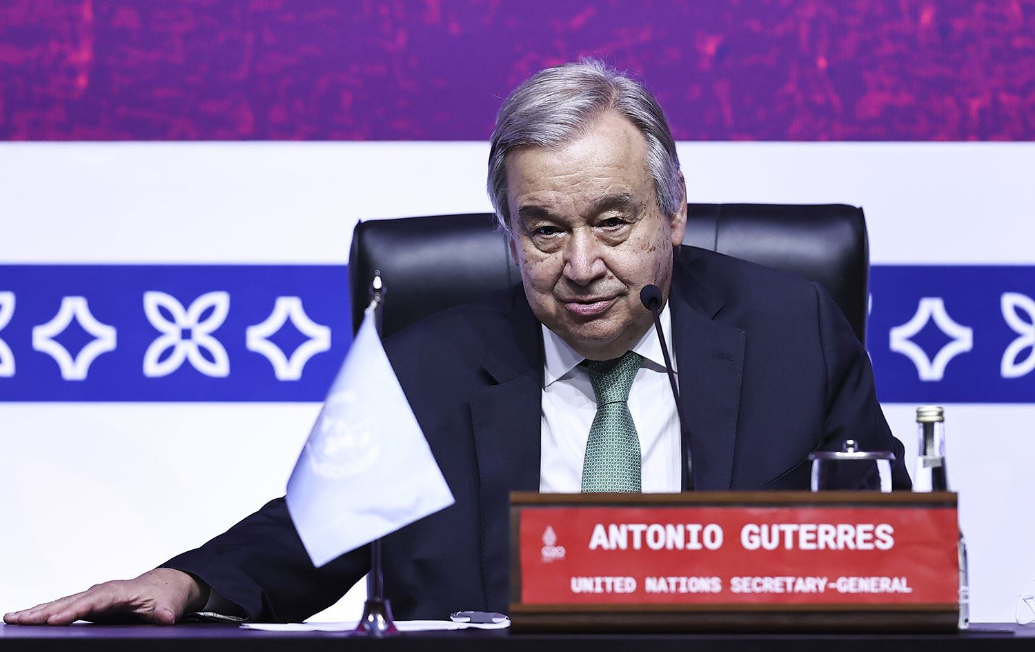 Antonio Guterres saldırıyı kınadı