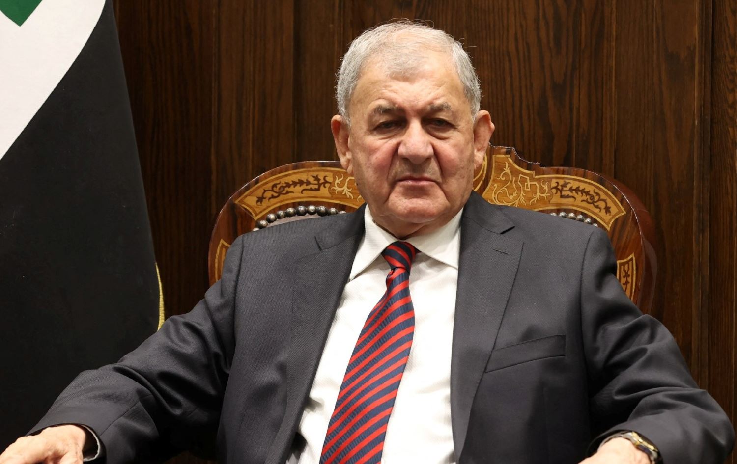 سەرۆککۆماری عێراق سەردانی هەولێر دەکات و لەگەڵ سەرۆک مەسعود بارزانی کۆدەبێتەوە