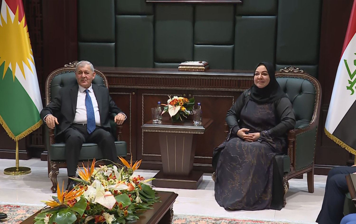 سەرۆککۆماری عێراق و سەرۆکایەتیی پەرلەمانی کوردستان کۆدەبنەوە