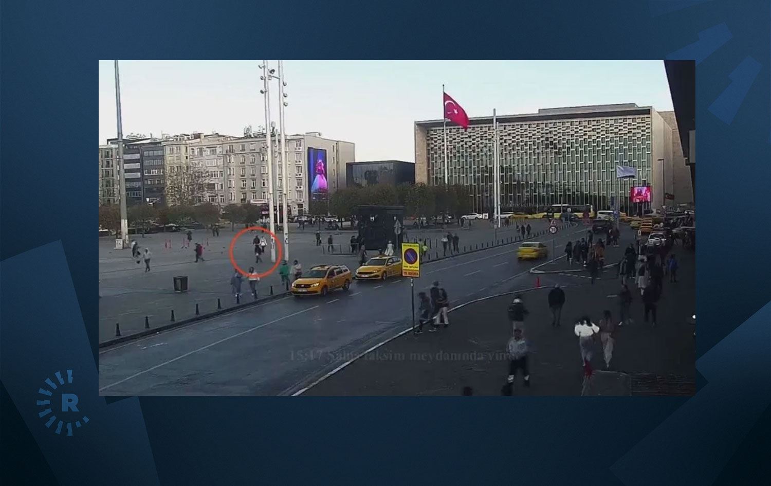 İşte İstiklal saldırısı şüphelisinin bombayı bıraktığı anın görüntüleri