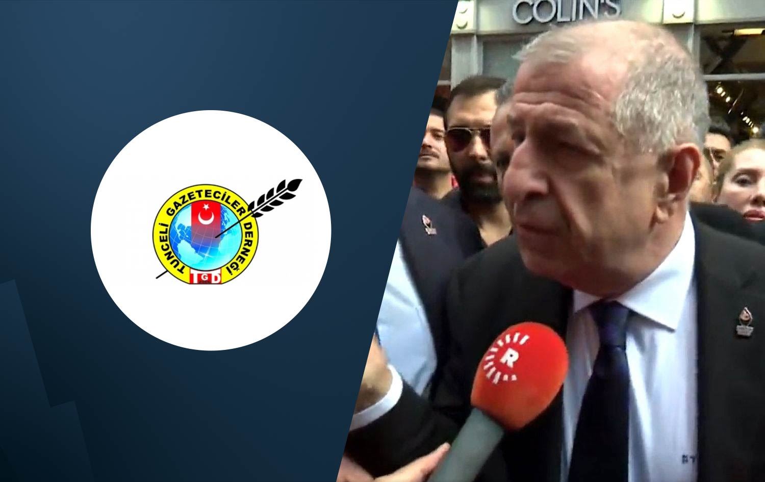 Ji Komeleya Rojnamevanan a Dêrsimê û DTSO piştgiriya Rûdawê: Em gotinên Ozdag şermezar dikin