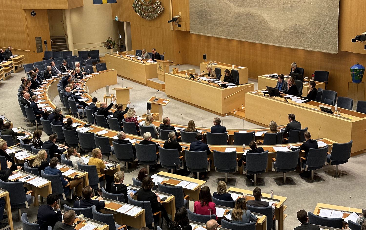 Türkiye'nin talep ettiği değişiklik İsveç Parlamentosunda kabul edildi