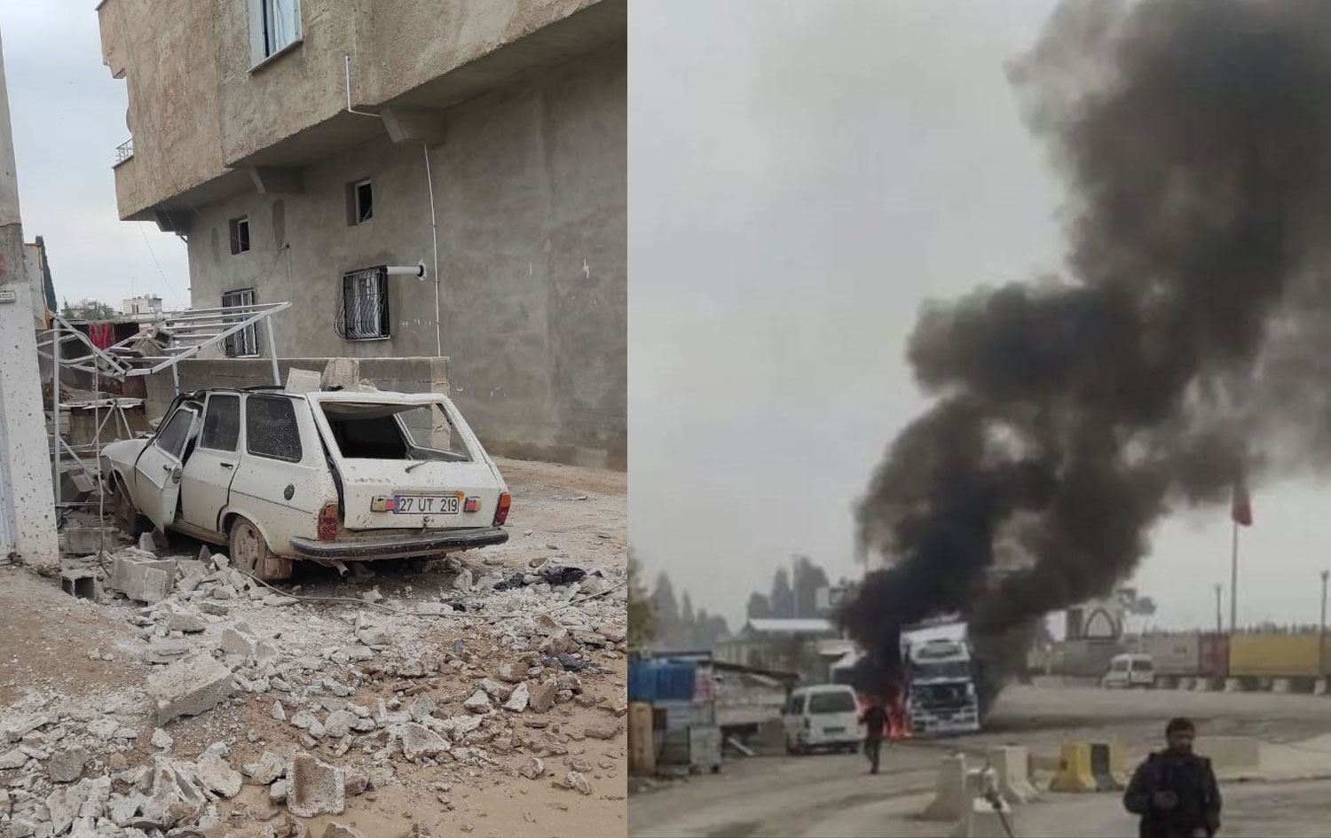 YENİLENDİ- Antep-Karkamış’a roketli saldırı: 3 kişi hayatını kaybetti