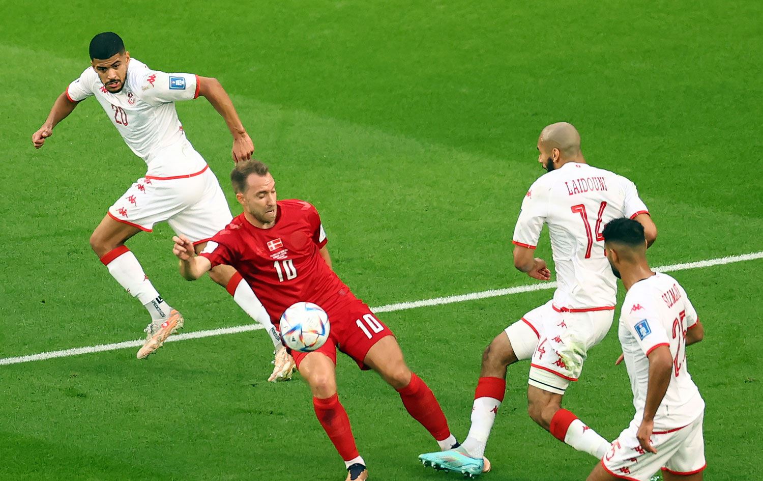 Danimarka ile Tunus berabere kaldı