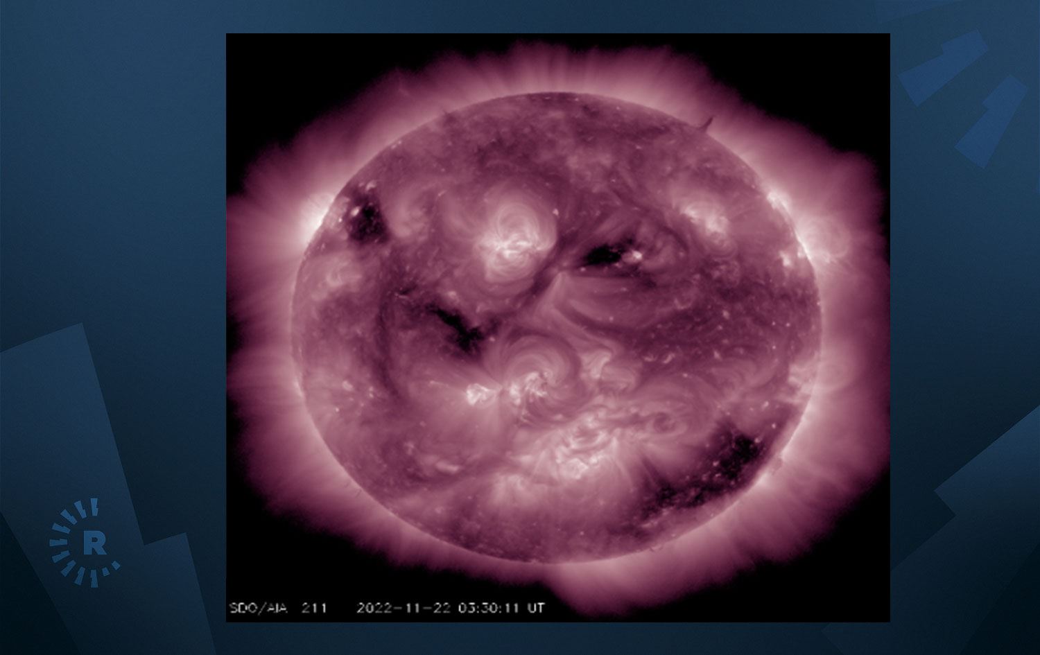 NASA Güneş'i bu kez 'suratı asık' yakaladı