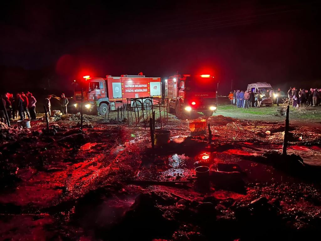 بەهۆی ئاگرکەوتنەوەوە لە باکووری کوردستان 55 مەڕ مرداربوون