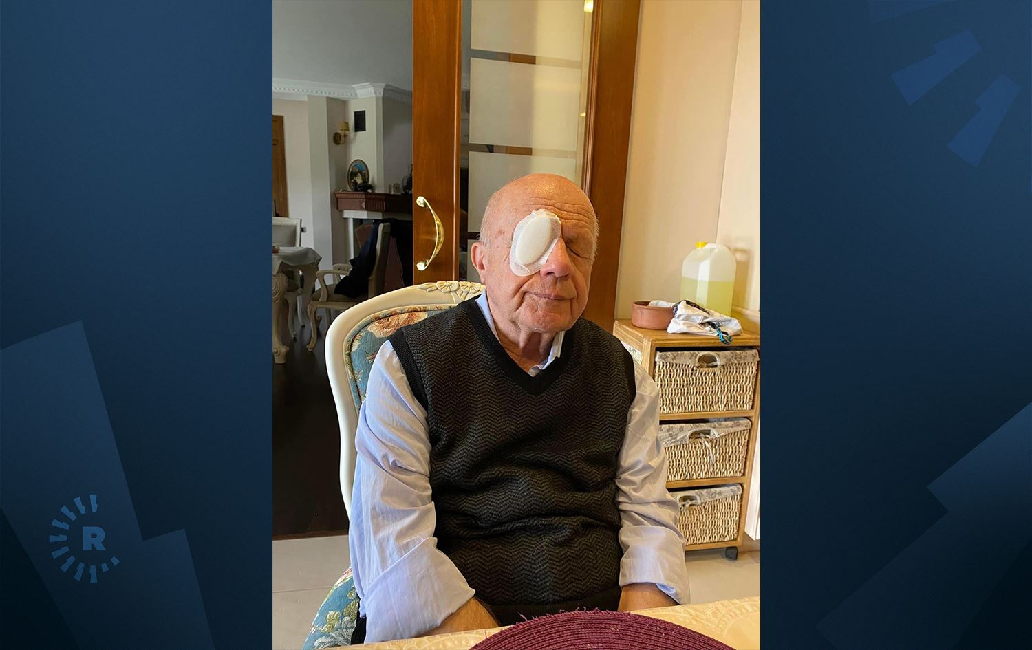 Îsmaîl Beşîkçî ji çavên xwe emeliyat bû