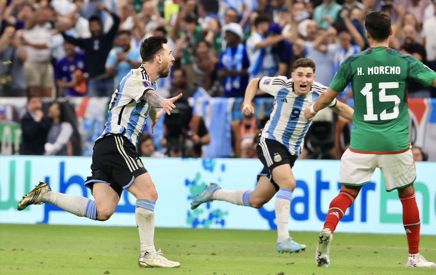 Messi avêt, Arjantîn bi 2 golan ji Meksîkayê bir